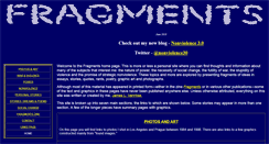 Desktop Screenshot of fragmentsweb.org